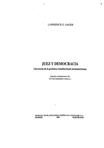 خرید و دانلود نسخه کامل کتاب Juez y democracia_691abbd8d4366.jpeg خرید و دانلود نسخه کامل کتاب Juez y democracia