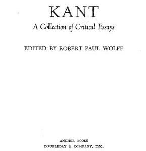 خرید و دانلود نسخه کامل کتاب Kant: a Collection of Critical Essays
