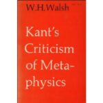خرید و دانلود نسخه کامل کتاب Kant’s Criticism of Metaphysics