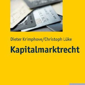خرید و دانلود نسخه کامل کتاب Kapitalmarktrecht