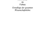 خرید و دانلود نسخه کامل کتاب Kommentar zu Fichtes ‘Grundlage der gesamten Wissenschaftslehre’