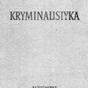 خرید و دانلود نسخه کامل کتاب Kryminalistyka
