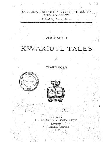 خرید و دانلود نسخه کامل کتاب Kwakiutl Tales_690819224b351.jpeg خرید و دانلود نسخه کامل کتاب Kwakiutl Tales