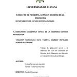 خرید و دانلود نسخه کامل کتاب La eduación ancestral y actual de la comunidad achuar (Aents/ Shibaro) Wayusentsa/ Unuimiat yaunchukia nuya yamaiya unuimiat irutkamu achuar Wayusnum