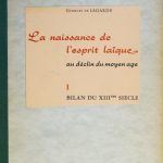 خرید و دانلود نسخه کامل کتاب La naissance de l’esprit laique au déclin du Moyen âge: Bilan du XIIIème siècle