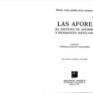 خرید و دانلود نسخه کامل کتاب Las AFORE. El sistema de ahorro y pensiones mexicano