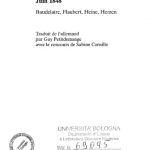 خرید و دانلود نسخه کامل کتاب Le Spleen contre l’oubli, juin 1848 : Baudelaire, Flaubert, Heine, Herzen