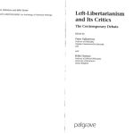 خرید و دانلود نسخه کامل کتاب Left-Libertarianism and Its Critics: The Contemporary Debate