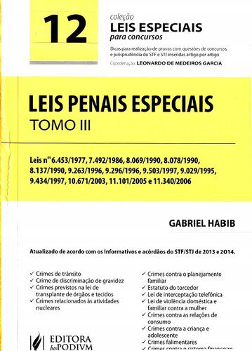 خرید و دانلود نسخه کامل کتاب Leis Penais Especiais_6919cf3ad4ebf.jpeg خرید و دانلود نسخه کامل کتاب Leis Penais Especiais