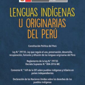 خرید و دانلود نسخه کامل کتاب Lenguas indígenas u originarias del Perú – Marco Normativo