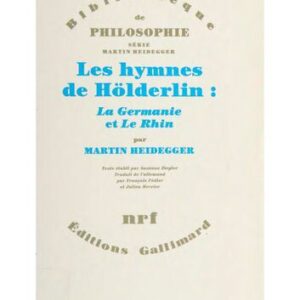 خرید و دانلود نسخه کامل کتاب Les hymnes de Hölderlin: La Germanie et Le Rhin