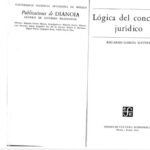خرید و دانلود نسخه کامل کتاب Logica del concepto juridico