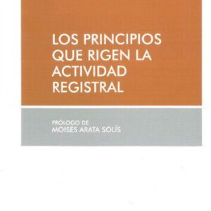 خرید و دانلود نسخه کامل کتاب Los principios que rigen la actividad registral
