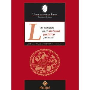 خرید و دانلود نسخه کامل کتاب Los procesos en el sistema jurídico peruano