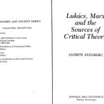 خرید و دانلود نسخه کامل کتاب Lukács, Marx and the Sources of Critical Theory