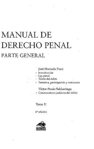 خرید و دانلود نسخه کامل کتاب Manual de derecho penal: parte general (Tomo I)_690939868b3b8.jpeg خرید و دانلود نسخه کامل کتاب Manual de derecho penal: parte general (Tomo I)