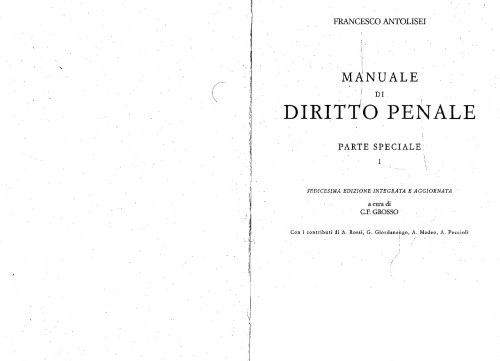 خرید و دانلود نسخه کامل کتاب Manuale di diritto penale Parte Speciale I_691ac8080be72.jpeg خرید و دانلود نسخه کامل کتاب Manuale di diritto penale Parte Speciale I