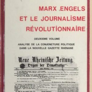 خرید و دانلود نسخه کامل کتاب Marx, Engels et le journalisme révolutionaire