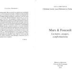 خرید و دانلود نسخه کامل کتاب Marx & Foucault.  Lectures, usages, confrontations