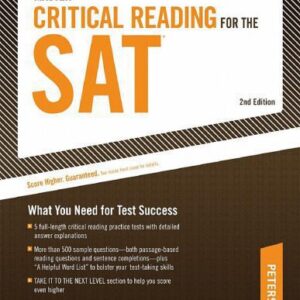 خرید و دانلود نسخه کامل کتاب Master Critical Reading for the SAT: What You Need for Test Success, 2nd Edition