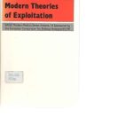خرید و دانلود نسخه کامل کتاب Modern Theories of Exploitation