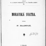 خرید و دانلود نسخه کامل کتاب Moravská svatba