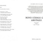 خرید و دانلود نسخه کامل کتاب Novo Codigo Civil Anotado, volume I: Parte Geral (arts. 1º a 232)