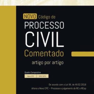 خرید و دانلود نسخه کامل کتاب Novo Código de Processo Civil Comentado
