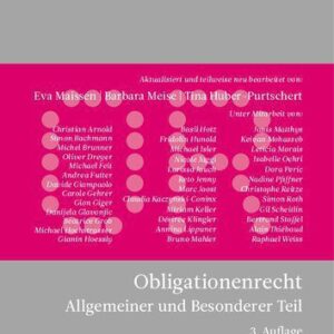 خرید و دانلود نسخه کامل کتاب Obligationenrecht Allgemeiner und Besonderer Teil