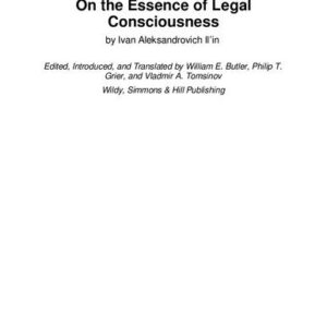 خرید و دانلود نسخه کامل کتاب On the Essence of Legal Consciousness (Studies in Russian and East European Law)