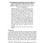 خرید و دانلود نسخه کامل کتاب On Wirman’s Allegation of Fallacies of Harun Nasution Theological Logic