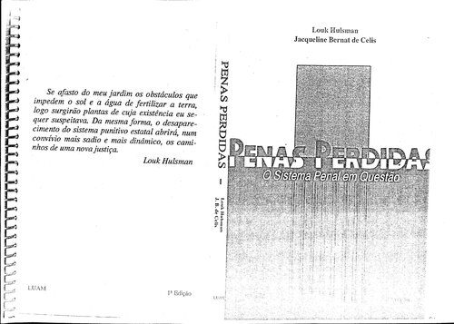 خرید و دانلود نسخه کامل کتاب Penas perdidas: o sistema penal em questão_6919f4765e391.jpeg خرید و دانلود نسخه کامل کتاب Penas perdidas: o sistema penal em questão