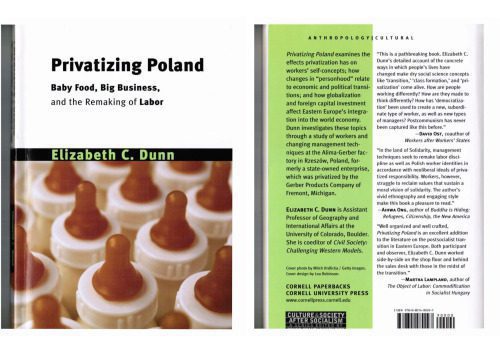 خرید و دانلود نسخه کامل کتاب Privatizing Poland: Baby Food, Big Business, and the Remaking of Labor_69088870038e2.jpeg خرید و دانلود نسخه کامل کتاب Privatizing Poland: Baby Food, Big Business, and the Remaking of Labor