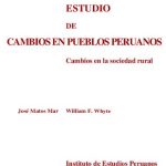 خرید و دانلود نسخه کامل کتاب Proyecto de estudio de cambios en pueblos peruanos. Cambios en la sociedad rural: Objetivos, propósitos, primeros resultados