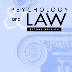 خرید و دانلود نسخه کامل کتاب Psychology and Law: A Critical Introduction