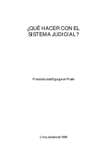 خرید و دانلود نسخه کامل کتاب ¿Qué hacer con el sistema judicial? (Perú)_6919e389f040a.jpeg خرید و دانلود نسخه کامل کتاب ¿Qué hacer con el sistema judicial? (Perú)