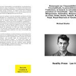خرید و دانلود نسخه کامل کتاب Remarques sur l’impossibilité l’incomplétude, la paracohérence l’indécision, le hasard, la calculabilité, le paradoxe et l’incertitude – dans Chaitin, Wittgenstein, Hofstadter, Wolpert, Doria da Costa, Godel, Searle, Rodych, Berto Floyd, Moyal-Sharrock et Yanofsky