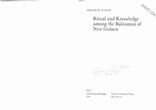 خرید و دانلود نسخه کامل کتاب Ritual and Knowledge among the Baktaman of New Guinea_690837891d1c3.jpeg خرید و دانلود نسخه کامل کتاب Ritual and Knowledge among the Baktaman of New Guinea