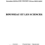 خرید و دانلود نسخه کامل کتاب Rousseau et les sciences
