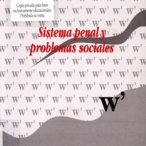 خرید و دانلود نسخه کامل کتاب Sistema Penal y Problemas Sociales