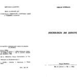 خرید و دانلود نسخه کامل کتاب Sociologia do Direito I