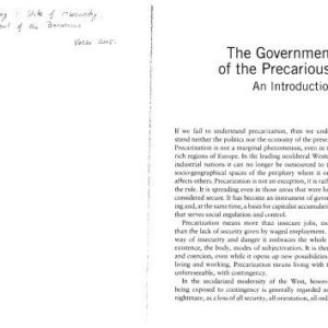 خرید و دانلود نسخه کامل کتاب State of Insecurity: Government of the Precarious