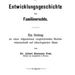 خرید و دانلود نسخه کامل کتاب Studien zur Entwicklungsgeschichte des Familienrechts : Ein Beitrag zu einer allgemeinen vergleichenden Rechtswissenschaft auf ethnologischer Basis