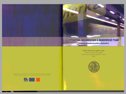 خرید و دانلود نسخه کامل کتاب Stylistika, argumentace a akademické psaní: praktická příručka pro práci v seminářích_6905edacb7663.jpeg خرید و دانلود نسخه کامل کتاب Stylistika, argumentace a akademické psaní: praktická příručka pro práci v seminářích