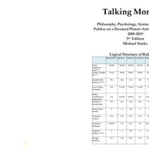 خرید و دانلود نسخه کامل کتاب Talking Monkeys:  Philosophy, Psychology, Science, Religion and Politics on a Doomed Planet – Articles and Reviews 2006-2019    3rd Edition