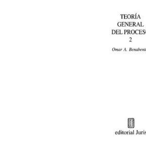 خرید و دانلود نسخه کامل کتاب Teoría General del Proceso. Tomo 2