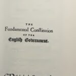 خرید و دانلود نسخه کامل کتاب The Fundamental Constitution of the English Government