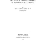 خرید و دانلود نسخه کامل کتاب The genus Anadenanthera in Amerindian cultures