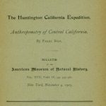 خرید و دانلود نسخه کامل کتاب The Huntington California Expedition. Anthropometry of Central California