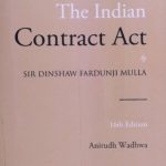 خرید و دانلود نسخه کامل کتاب The Indian Contract Act